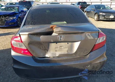 2012 Honda Civic Lx from USA, damaged, VIN 19XFB2F57CE098538